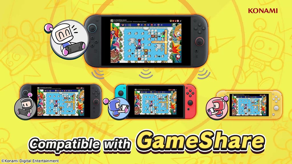 Compatible with GameShare - SUPER BOMBERMAN COLLECTION - Aernvidr Shield-Wall