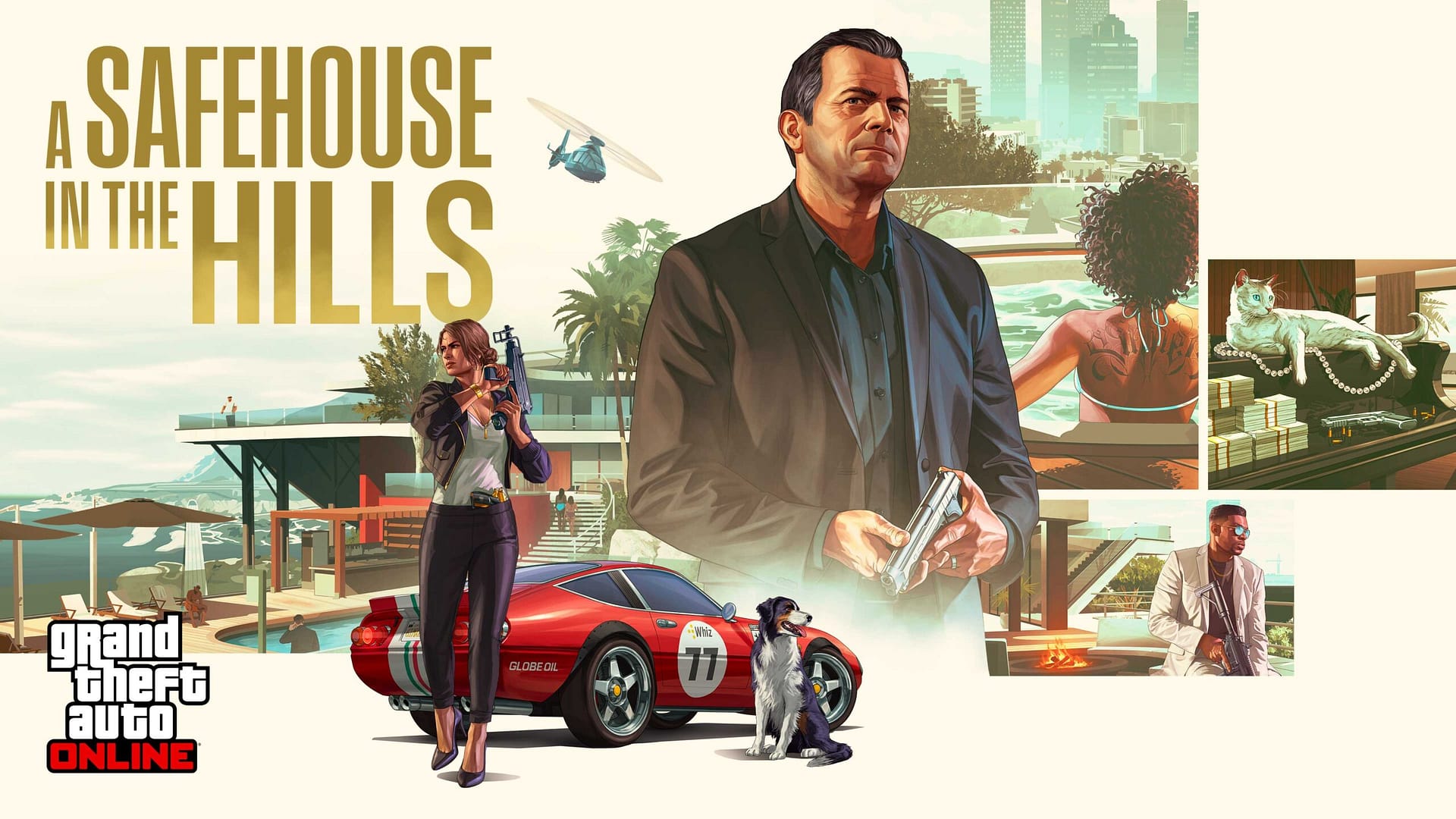 GTA Online A Safehouse in the Hills Update bringt neue Villen und Missionen