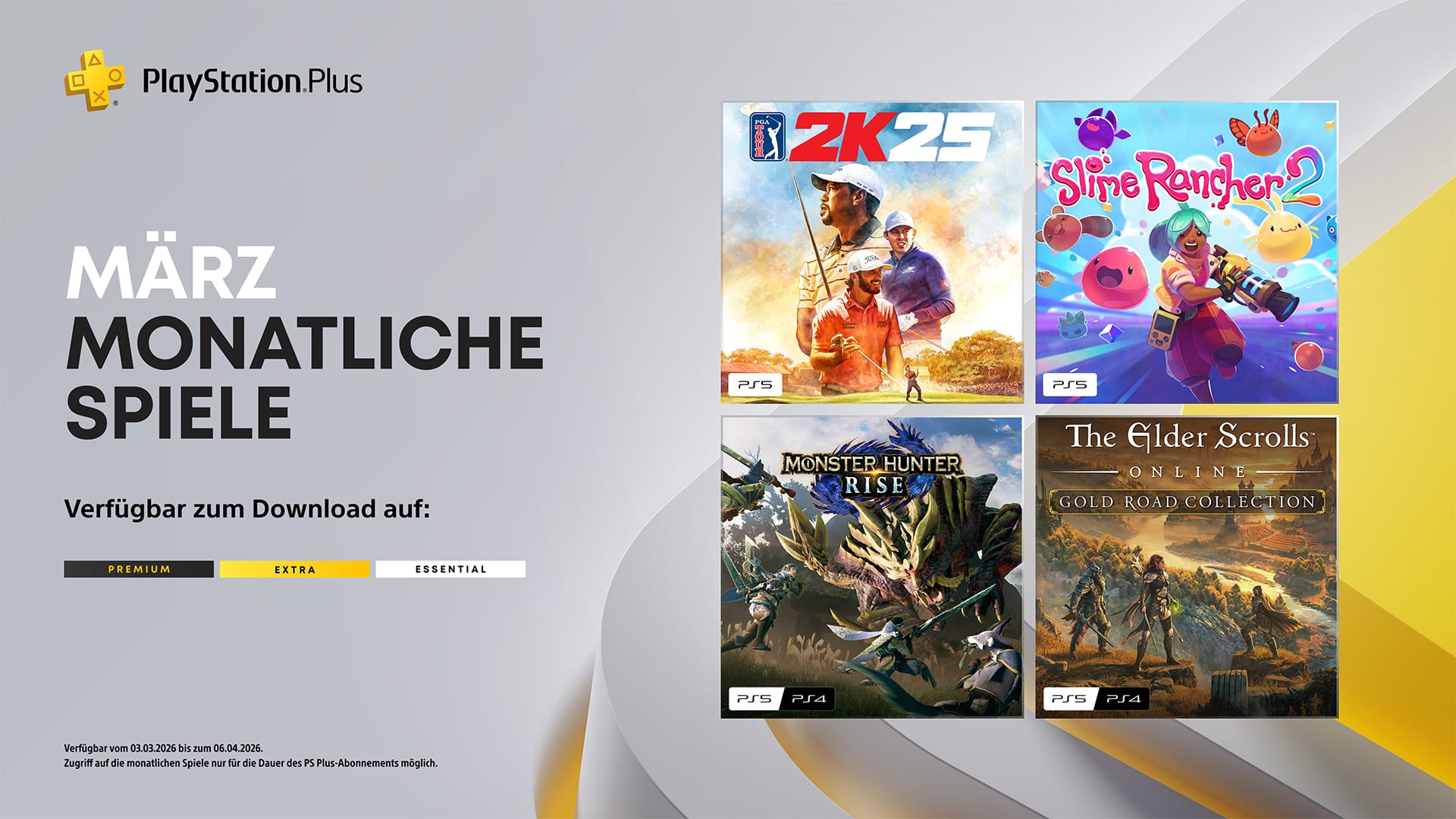 PlayStation Plus März Spiele ab 3. März