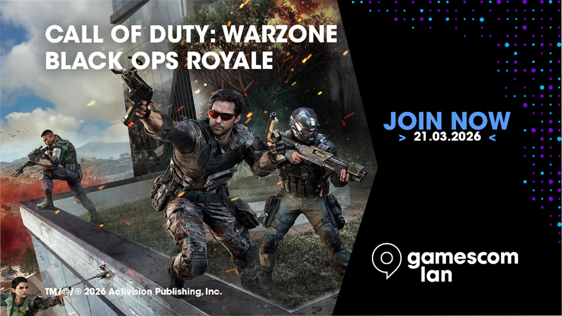 Call of Duty Warzone: 5 starke Highlights zur gamescom LAN 2026