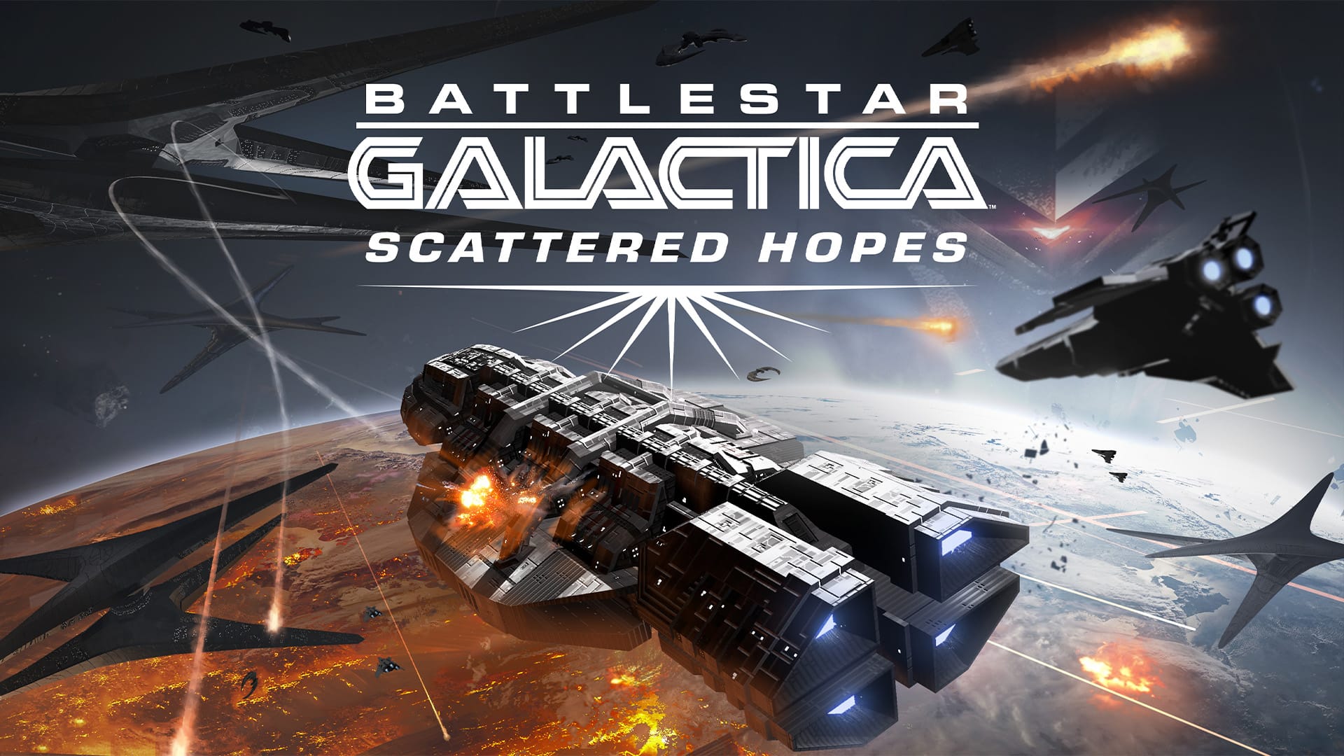 Battlestar Galactica startet gnadenlosen Überlebenskampf