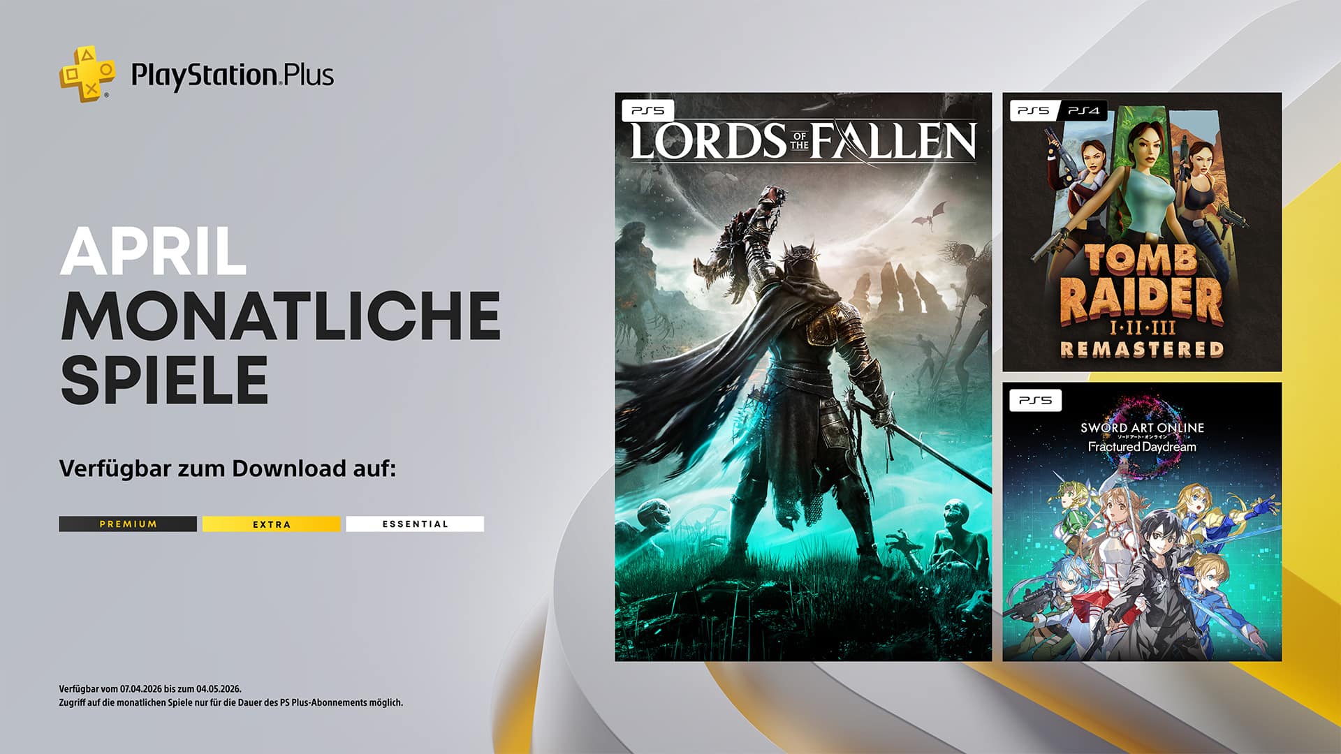PlayStation Plus liefert starke Games im April